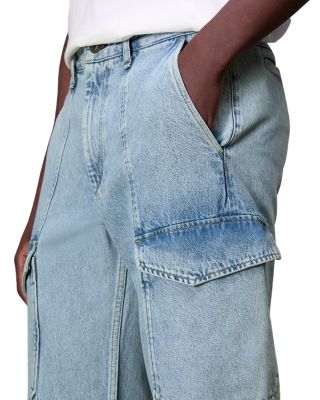 Fit 4 Cargo Jeans in Skylight Blue