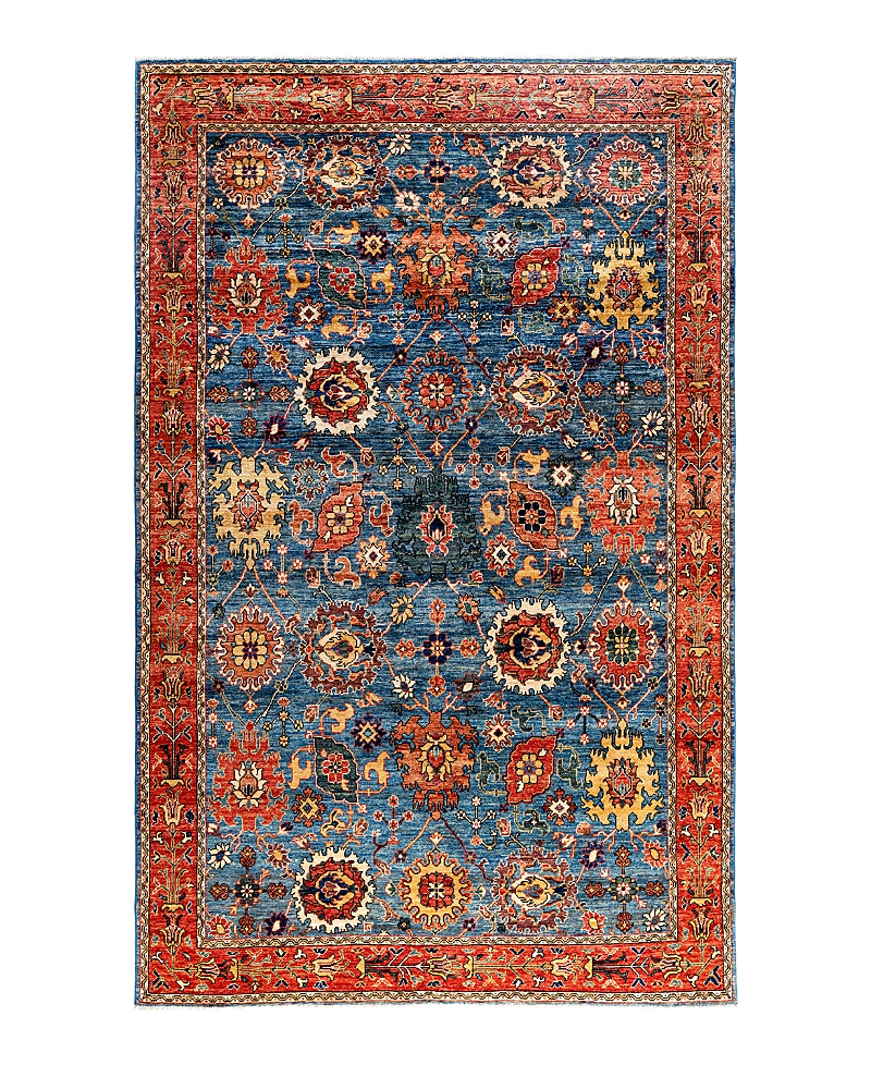 Bloomingdale's Serapi M1993 Area Rug, 5'11 X 9'3 In Light/blue