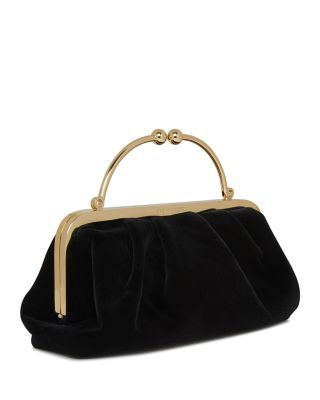 Black Velvet Clutch