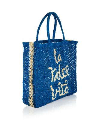 The Jacksons La Dolce Vita Large Jute Bag | Bloomingdale's Home