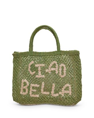 The Jacksons Ciao Bella Fern Jute Tote Bag | Bloomingdale's Home