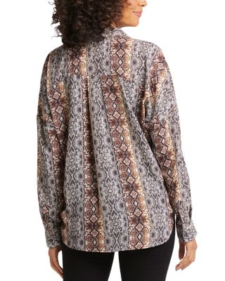 Becky Dot Print Blouse