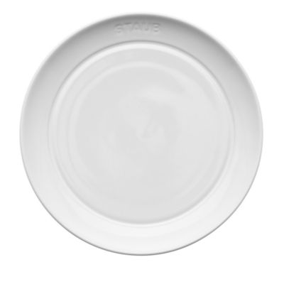 6" Appetizer Plate, White, Set of 4