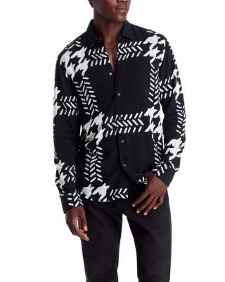 HUGO - Emero Printed Straight Fit Button Down Shirt