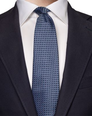 Eton - Classic Micro Geometric Silk Tie
