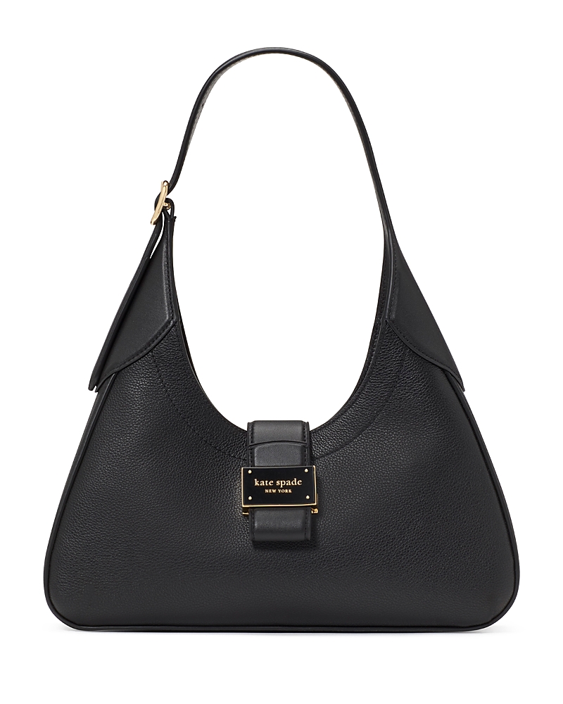 Kate Spade New York Nouveau Pebbled Small Shoulder Bag In Black