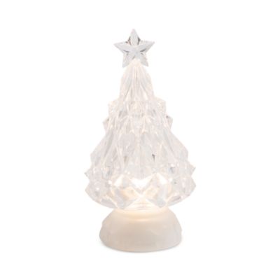 9.5" Lighted Rotating Holiday Tree