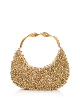 Simkhai Evelyn Crescent Embellished Bag