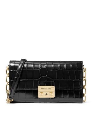 Michael Kors - Tribeca Large Leather Wallet on a Chain Crossbody