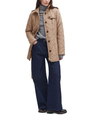 Tummel Box Quilt Trench Jacket