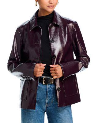 Veronica Beard Essex Dickey Jacket Plum Size 6