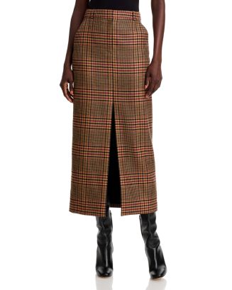 【Veronica Beard】 Maxine plaidバージンウール maxiスカート Veronica Beard Maxine Italian Wool Skirt | Bloomingdale's