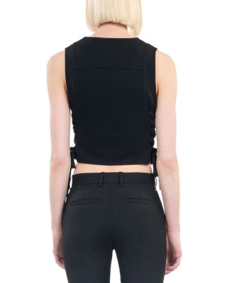 The Kooples Lace Up Vest | Bloomingdale's