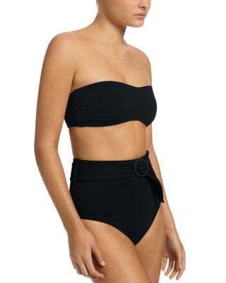 Isla Rib High Waist Bikini Bottom