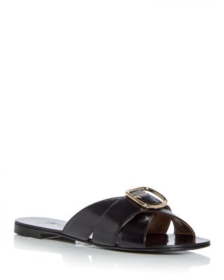 Giuseppe Zanotti - Women's Geraldhine Buckle Slide Sandals