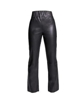 Reagan Stretch Leather Leggings