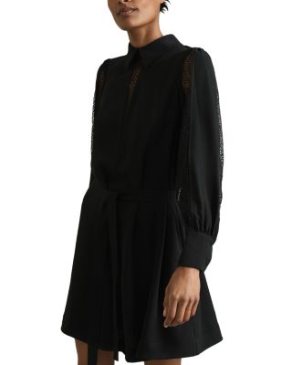 REISS - Reema Lace Inset Dress