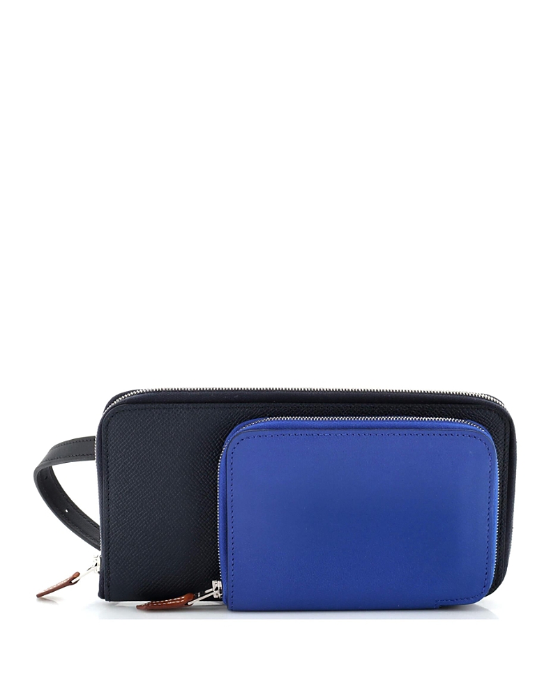 Pre-Owned Hermes Nouveau To Go Wallet Epsom with Swift