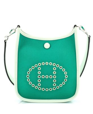 Pre-Owned HERMÈS - TPM Neo Evelyne Bag Toile and Leather