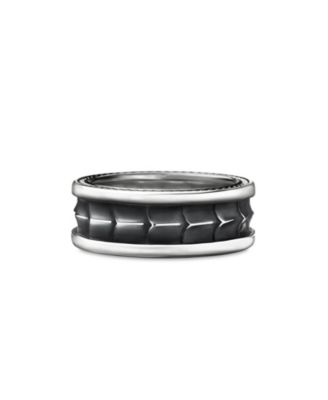 David Yurman Men's Armory Narrow Band Ring
