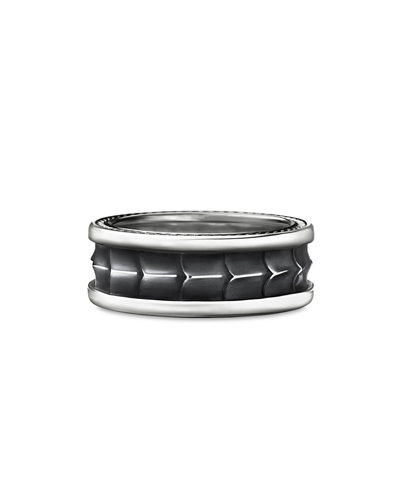 David Yurman Men's Armory Narrow Band Ring · 9