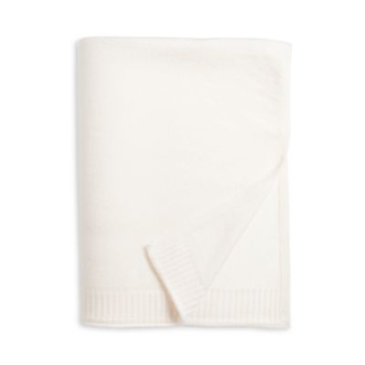 Aqua Cashmere Throw Blanket - Exclusive