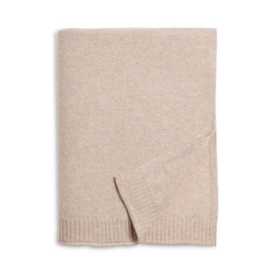 Aqua Cashmere Throw Blanket - Exclusive