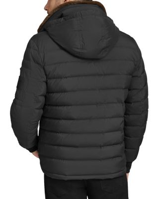 Loxton Faux Fur Collar Quilted Down Jacket