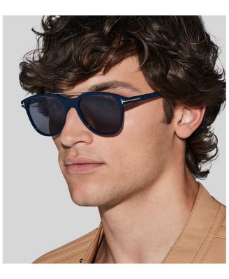 Tom Ford Damian 02 Pilot Sunglasses, 54mm | Bloomingdale's