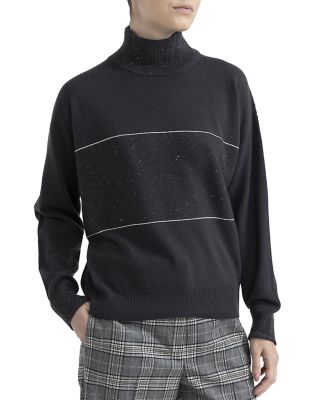 Peserico Stockinette Turtleneck Sweater