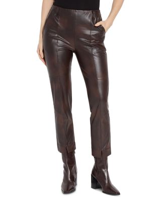 Lyssé - Faux Leather Straight Leg Pants