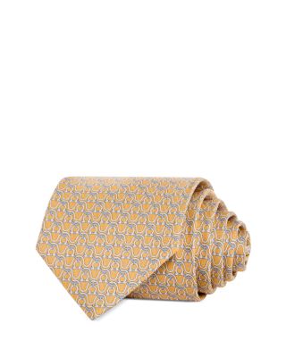 FERRAGAMO - Silk Classic Gancini Link Tie