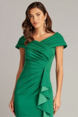 Martine Waterfall Flounce Dress