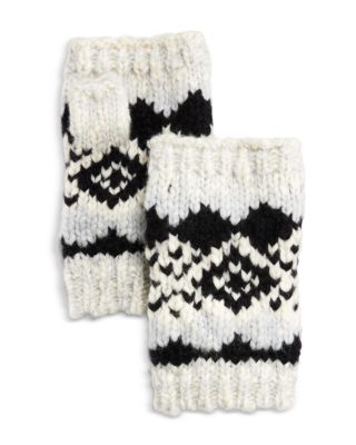 Echo - Graphic Fair Isle Hand Warmers