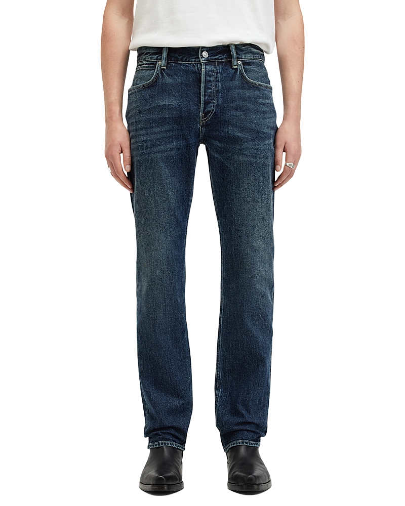 Allsaints Sid Skinny Fit Denim Jeans In Indigo Blue
