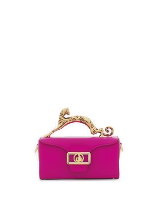 Lanvin Nano Pencil Cat Leather Bag