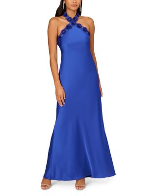 Aidan Mattox - Embellished Halter Gown