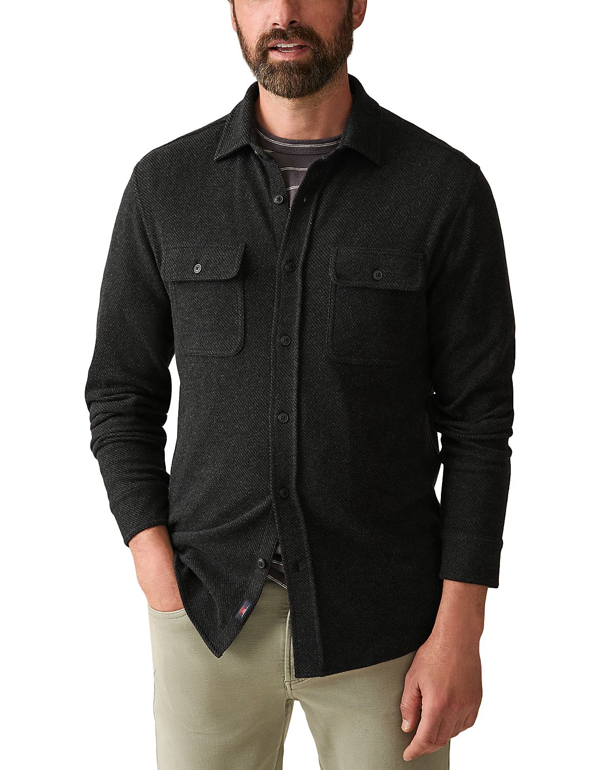 Faherty Legend Textured Shirt
