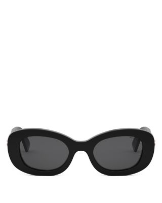 B.Zero1 Oval Sunglasses, 50mm