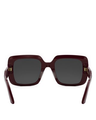 DiorSignature S11I Square Sunglasses, 54mm