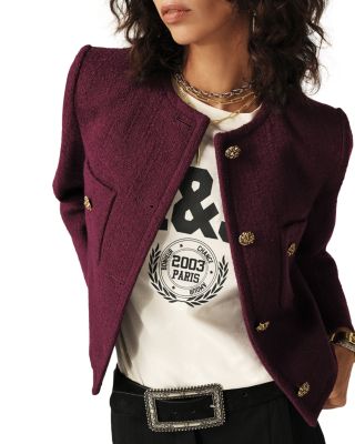 Meredith Cropped Boxy Jacket