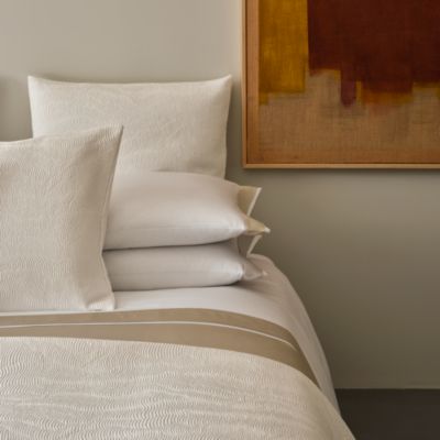 Luxury Cloud Cotton &amp; Silk Textured Euro Sham - Exclusive