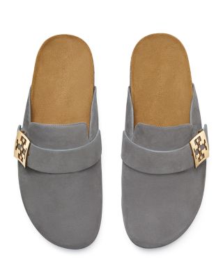 Women's Mellow Slip On Buckled Mule Clogs