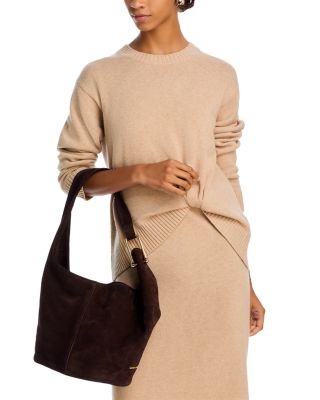Sonny Medium Suede Hobo Bag