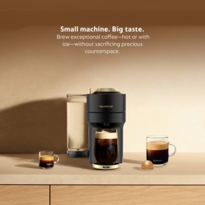 Vertuo Pop+ Deluxe Coffee and Espresso Maker with Aeroccino Milk Frother