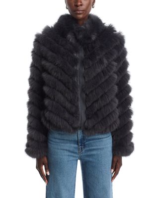 Reversible Faux Fur Jacket