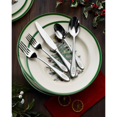 Christmas Tree 20 Piece Cutlery Set