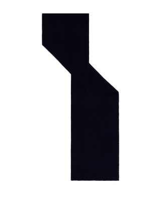 Gerard Darel Delphine Cashmere Scarf In Navy