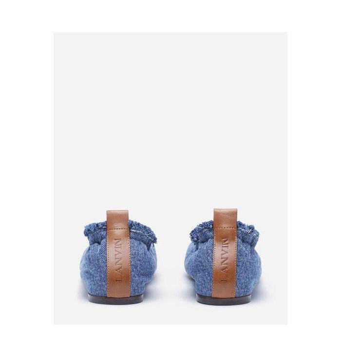 Women's The Ballerina Flat Denim
