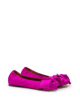 Lanvin - Women's Ballerina Flat with A Satin Bow